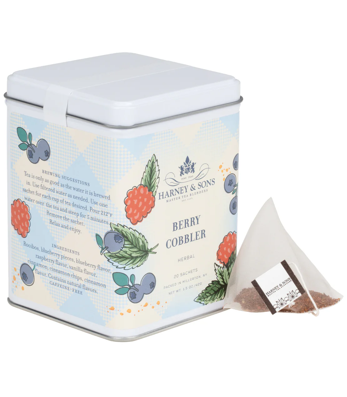 Berry Cobbler, Tin of 20 Sachets - Image 4