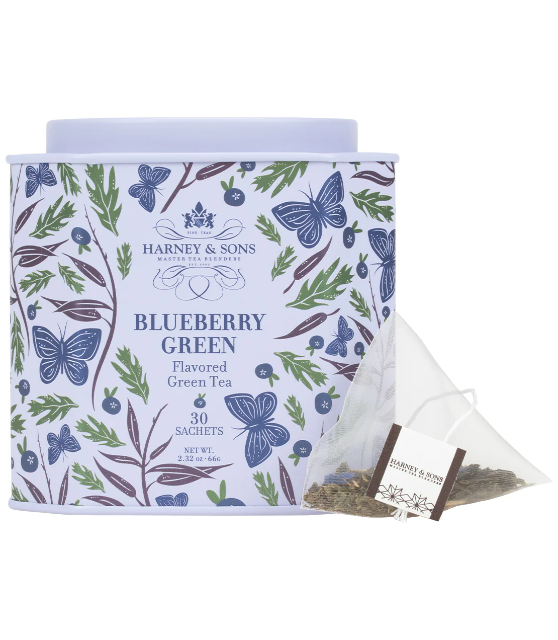 Blueberry Green, Tin of 30 Sachets - Image 2