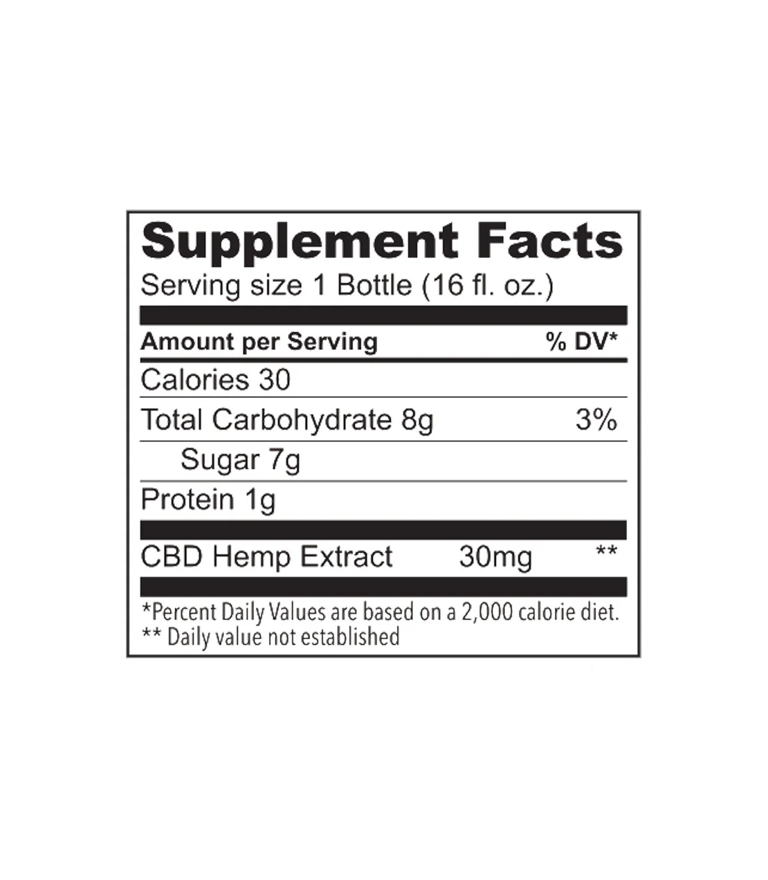 Calm - Turmeric Ginger Honey - 30 MG Hemp - Image 2