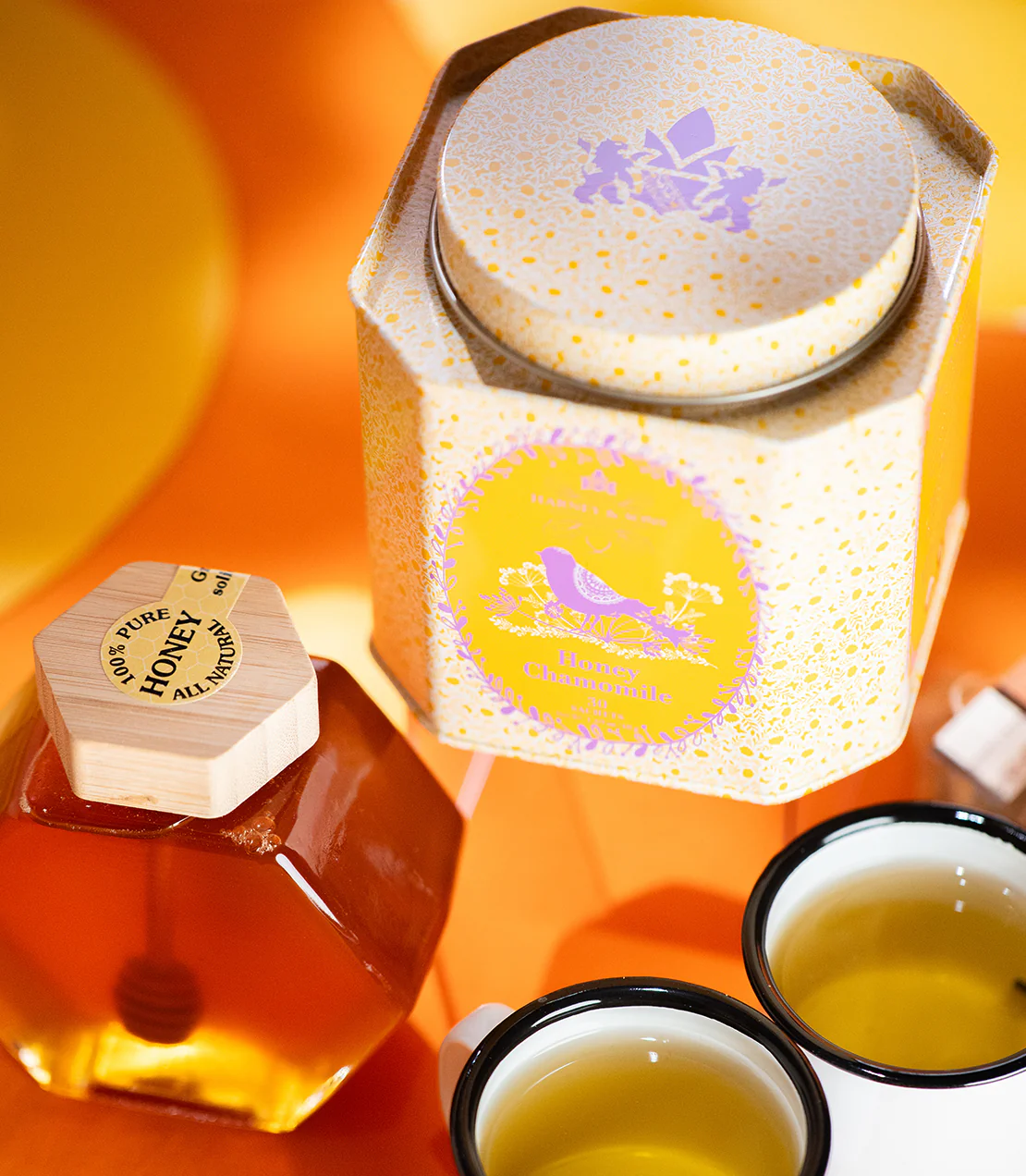 Honey Chamomile, Tin of 30 Sachets - Image 2