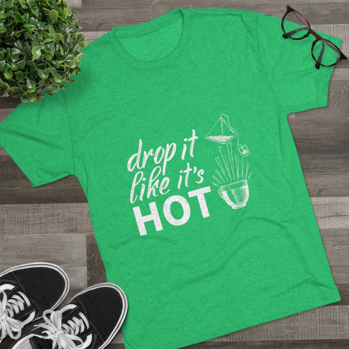 Drop It Like It's Hot Graphic Tee - Image 11