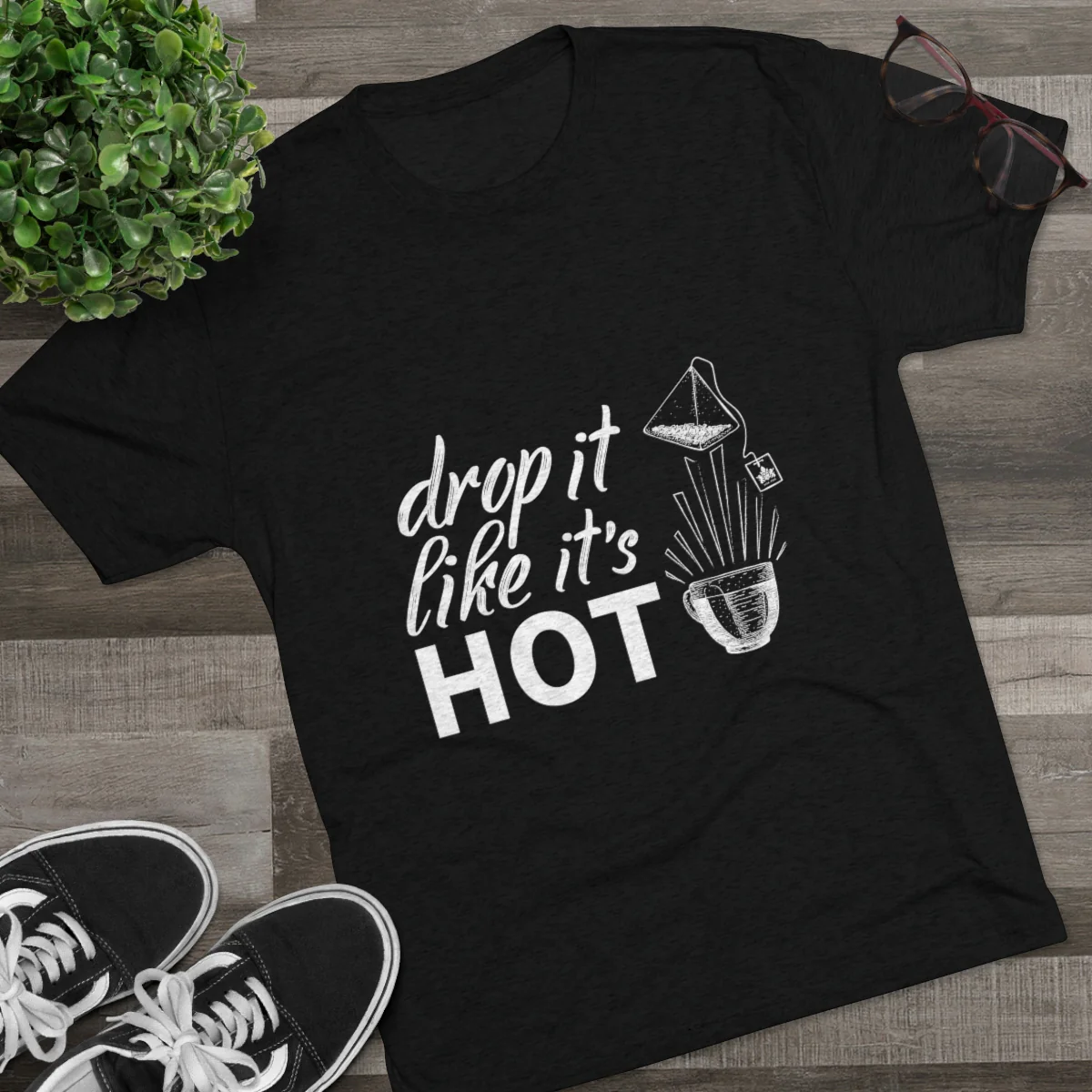 Drop It Like It's Hot Graphic Tee - Image 5