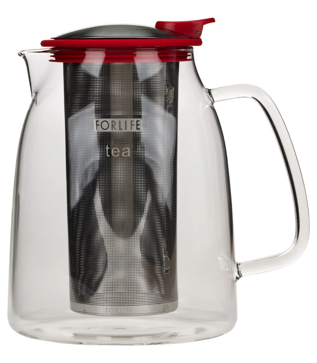 ForLife Mist Glass Iced Tea Jug, 68 oz (Assorted Colors) - Image 2