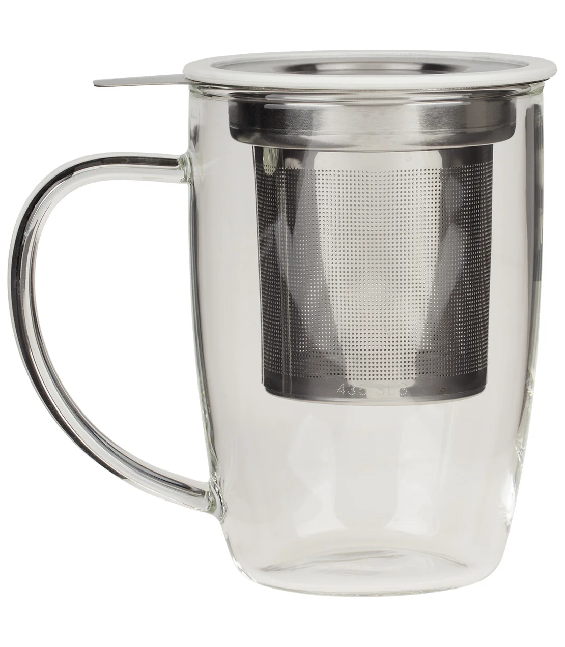 Forlife NewLeaf Glass Tall Tea Mug (Assorted Colors) - Image 3