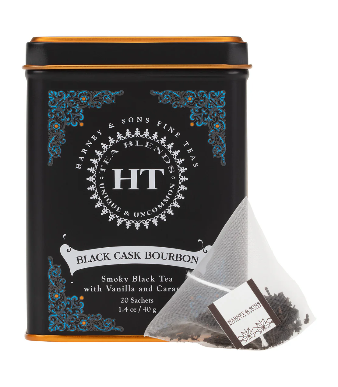 Black Cask Bourbon, HT Tin of 20 Sachets - Image 4
