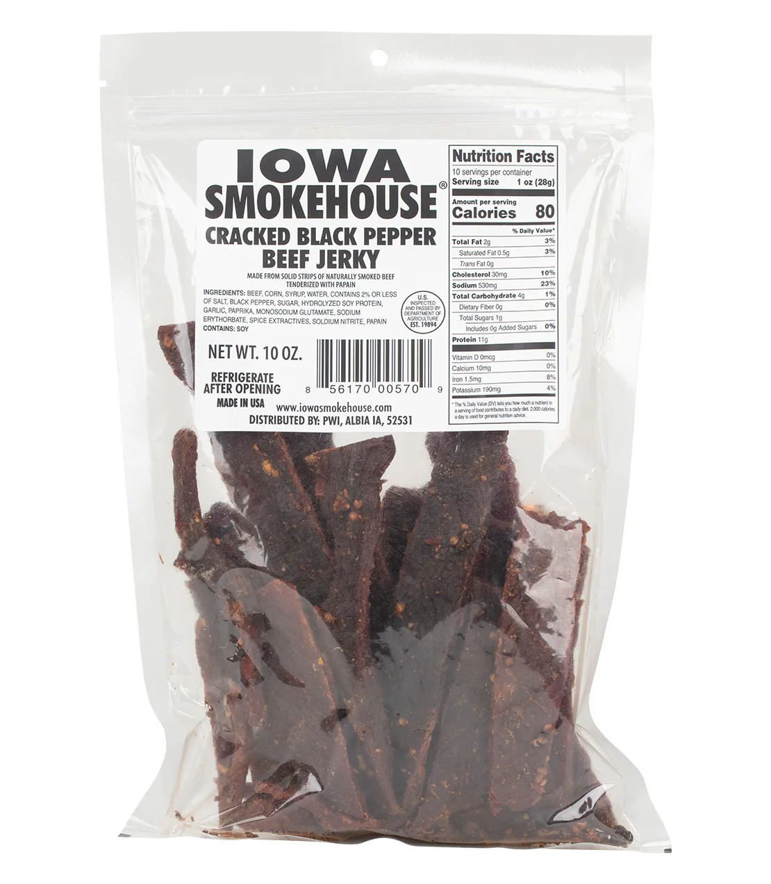 Iowa Smokehouse Jerky (Assorted Flavors) - Image 2
