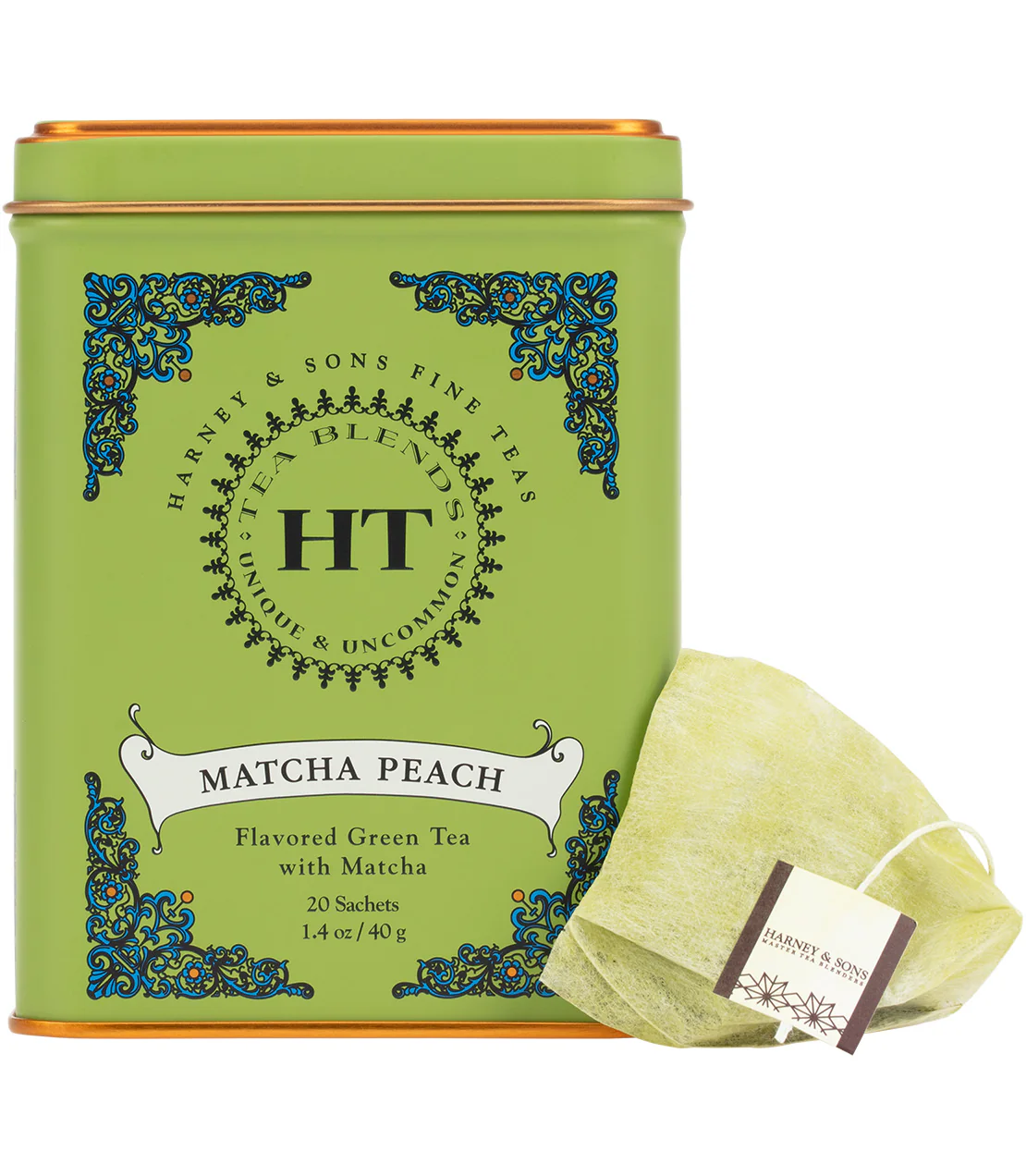 Matcha Peach, HT Tin of 20 Sachets - Image 2