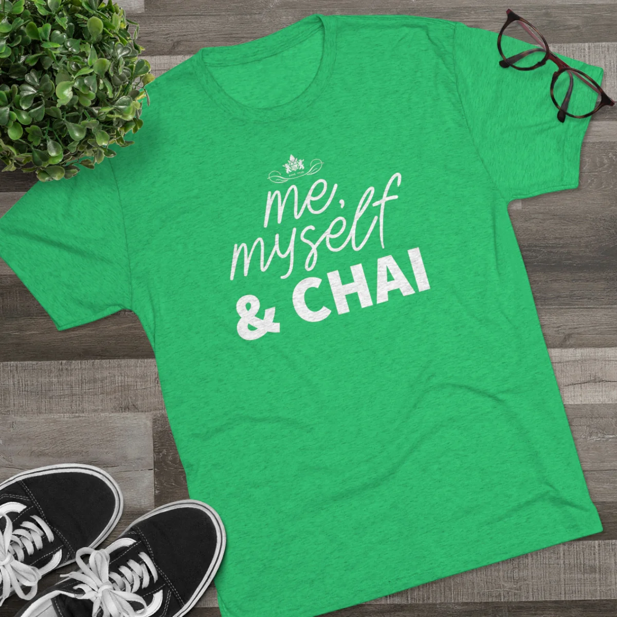 Me, Myself & Chai Graphic Tee - Image 8