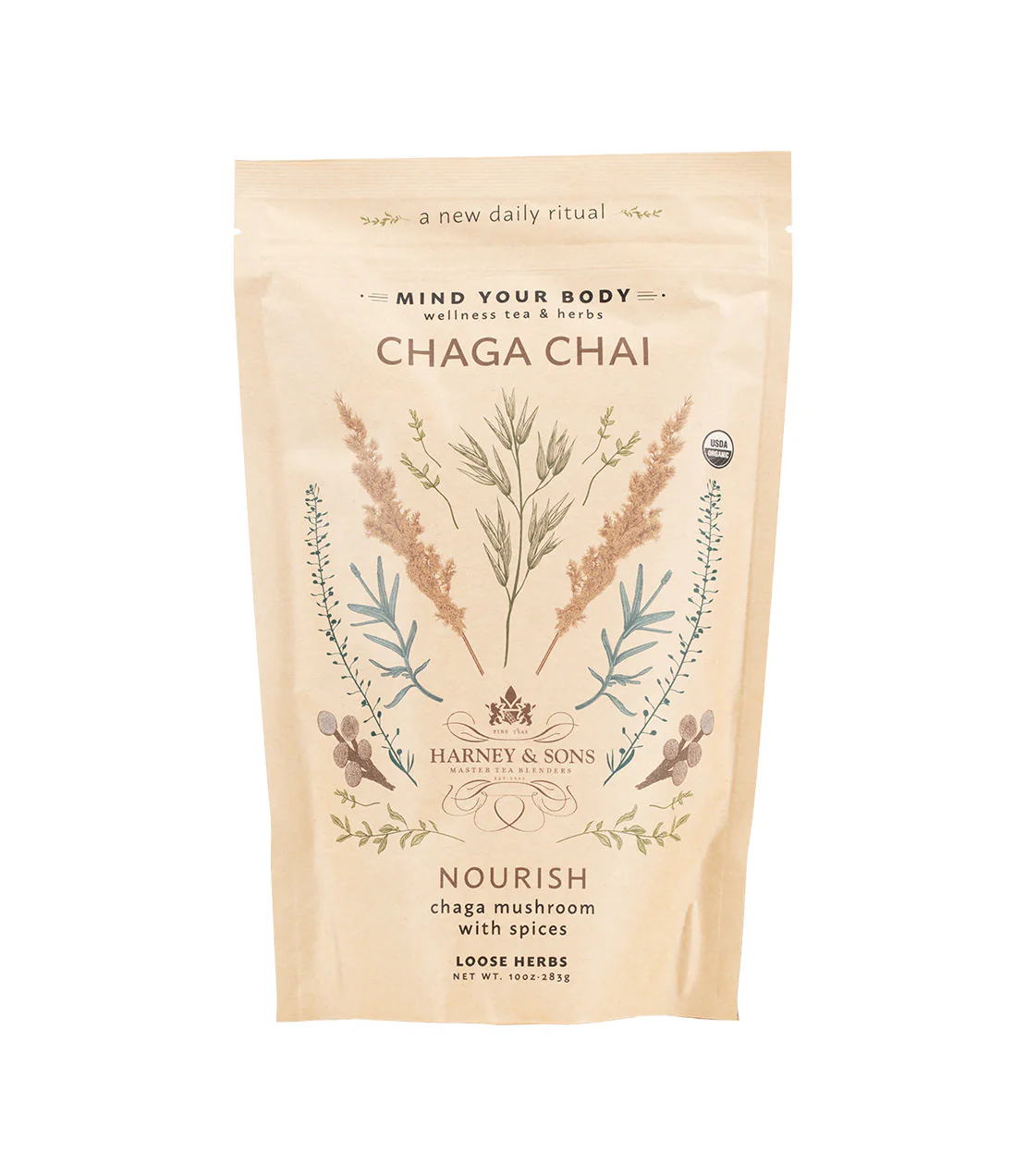Organic Chaga Chai – Nourish Wellness Blend - Image 3