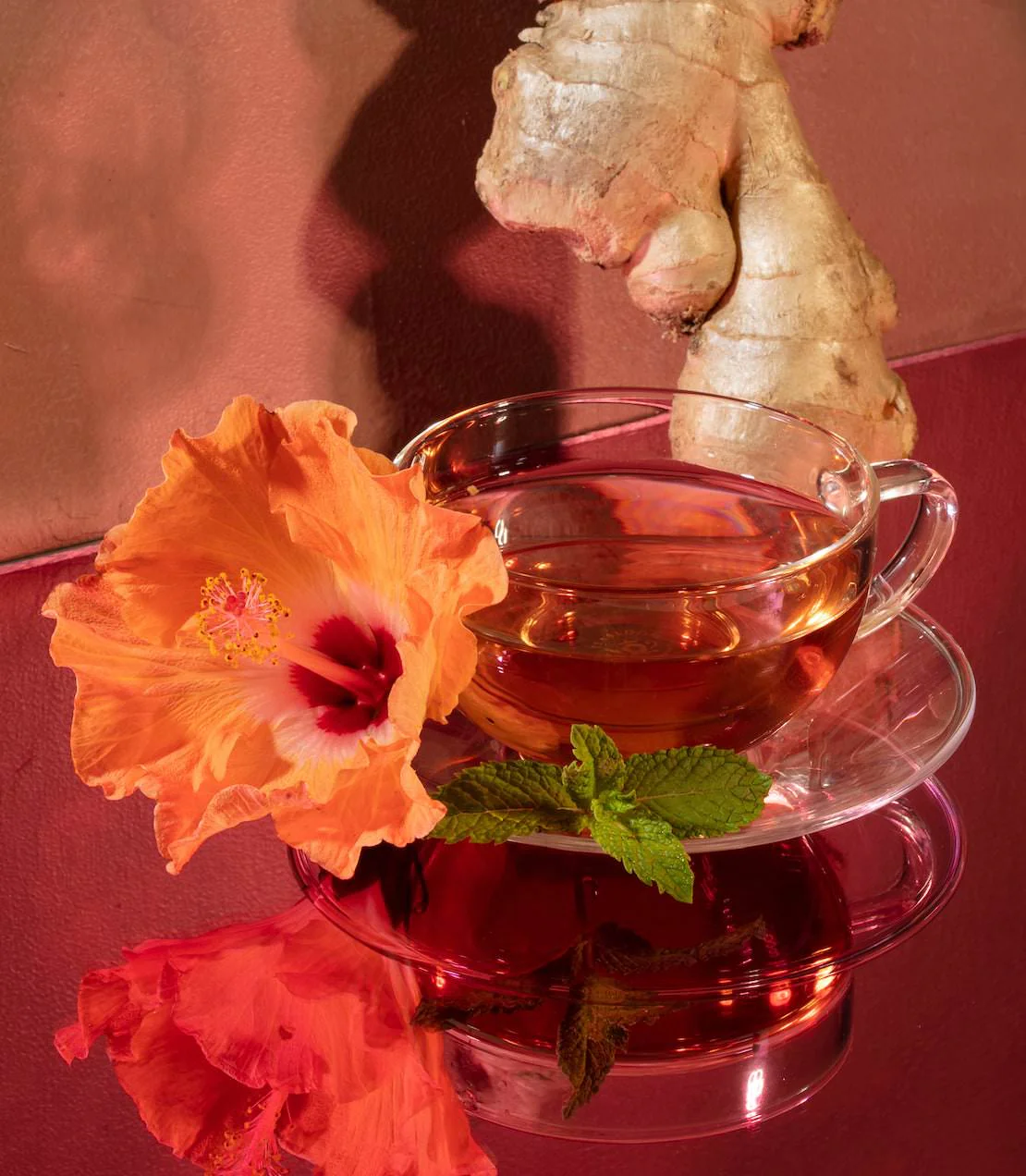 Organic Hibiscus Ginger - Image 2