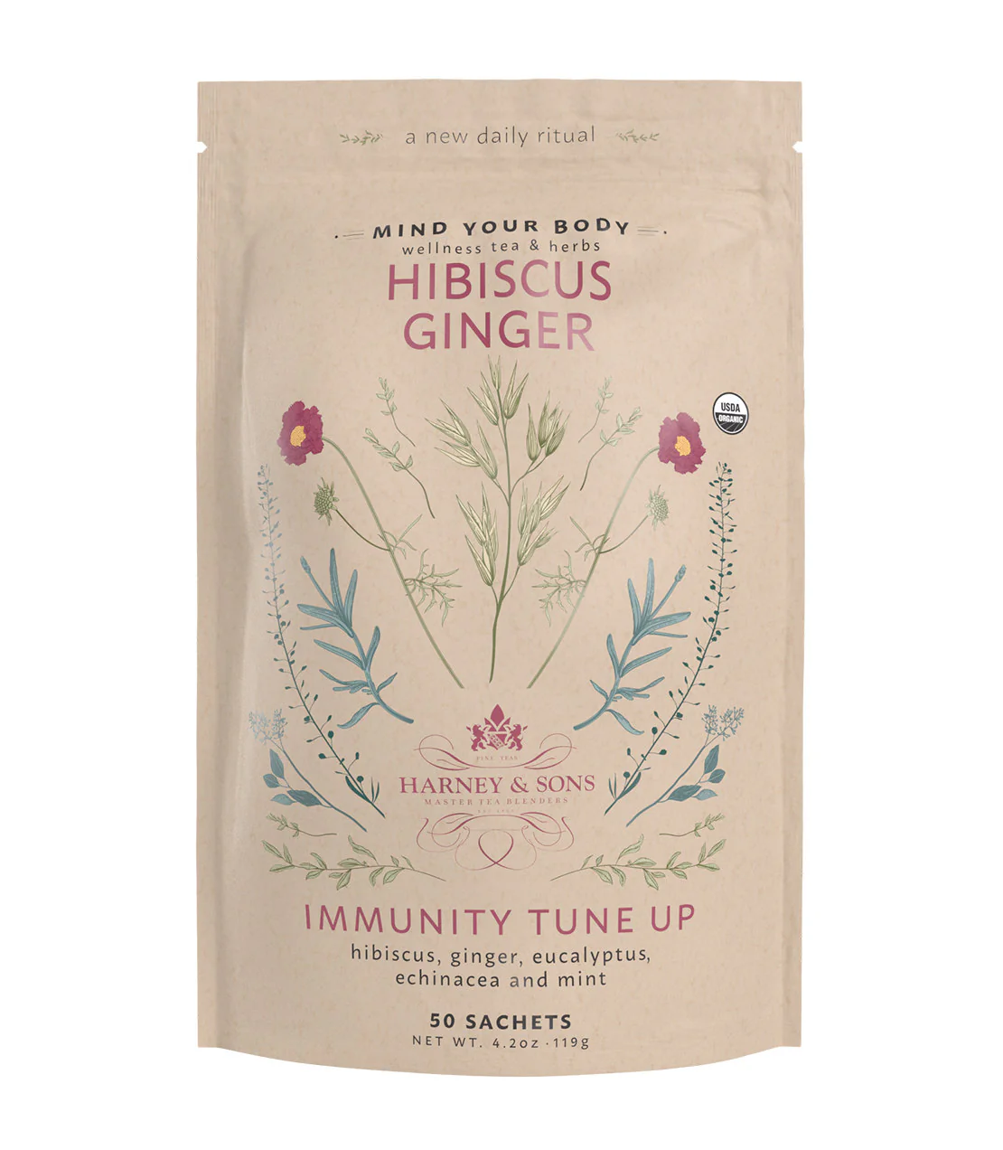 Organic Hibiscus Ginger - Image 3