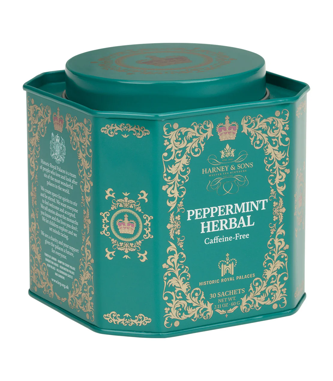 Peppermint Herbal, HRP Tin of 30 Sachets - Image 3