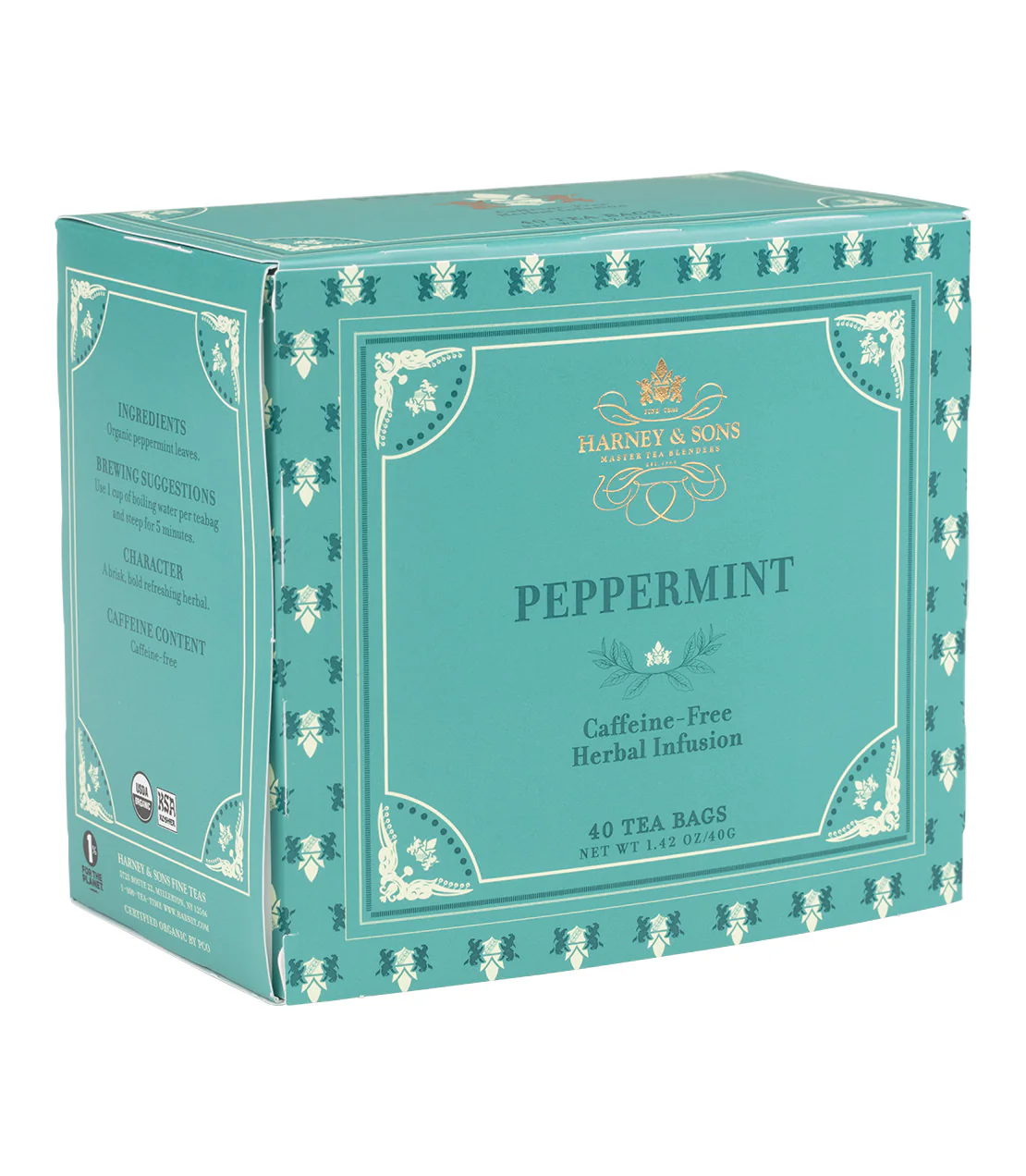 Organic Peppermint Herbal Premium Teabags - Image 2