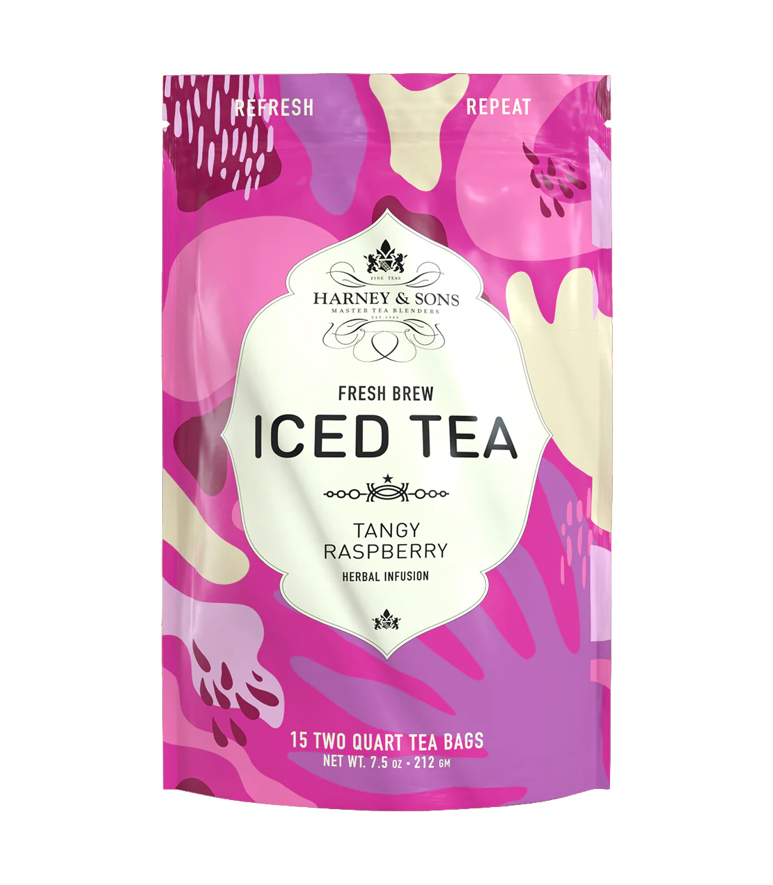 Raspberry Herbal Fresh Brew Iced Tea - Image 4