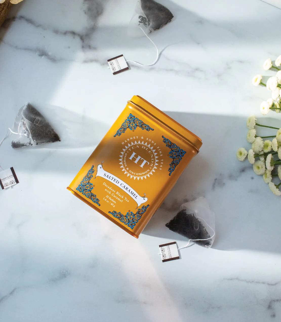 Salted Caramel, HT Tin of 20 Sachets - Image 2