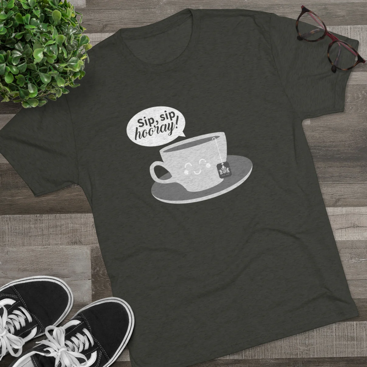 Sip, Sip Hooray Graphic Tee - Image 2