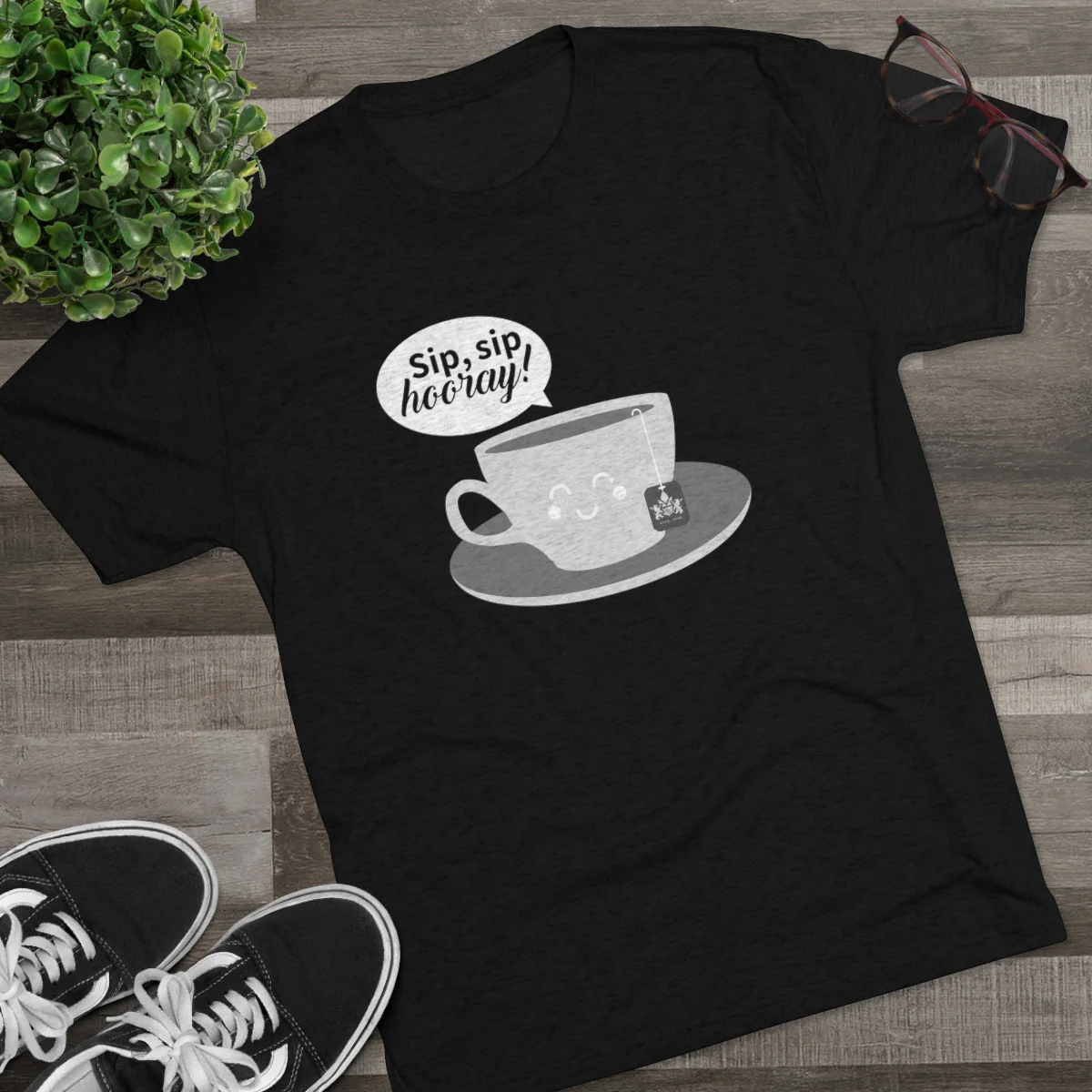 Sip, Sip Hooray Graphic Tee - Image 5