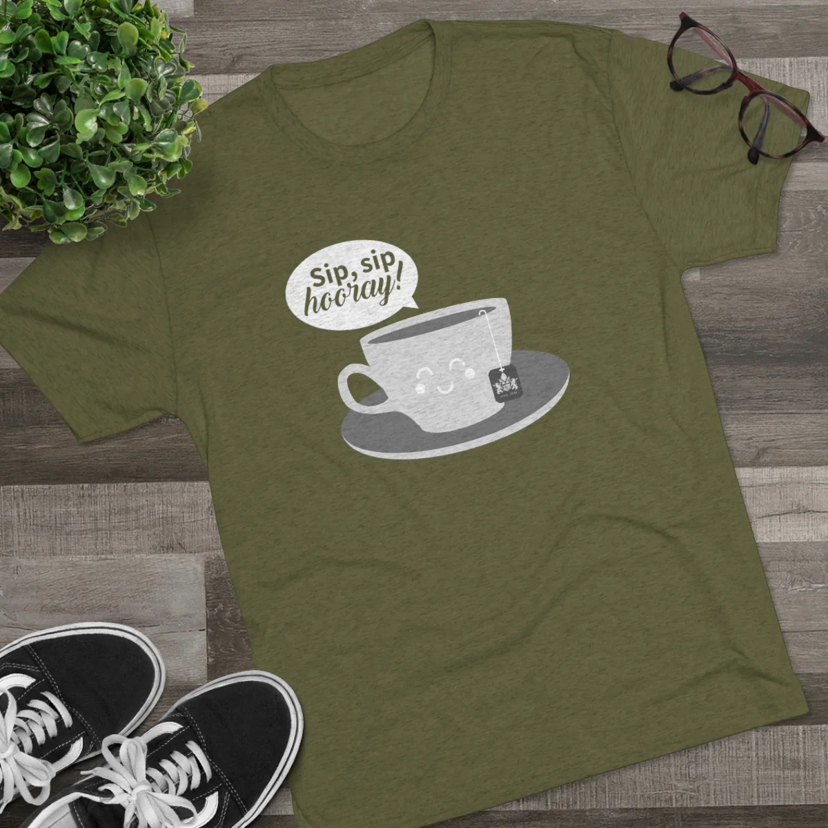 Sip, Sip Hooray Graphic Tee - Image 8