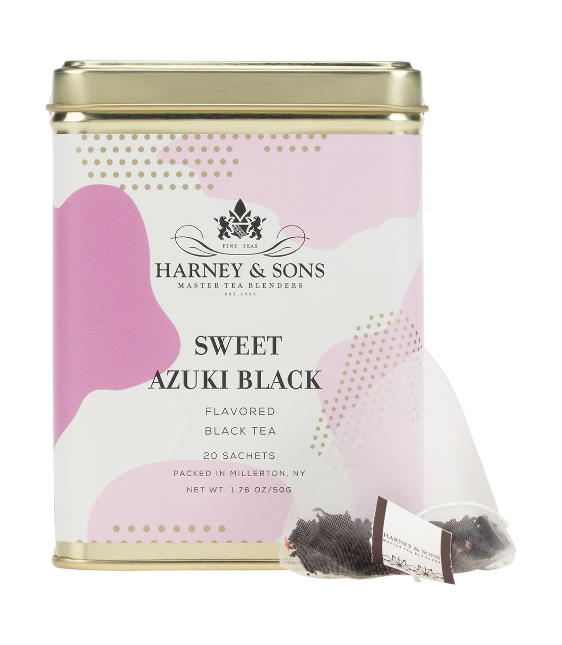 Sweet Azuki Black, Tin of 20 Sachets - Image 4