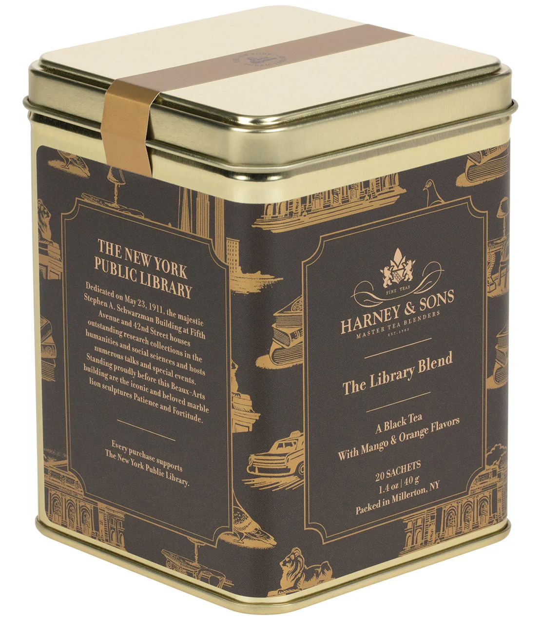 The Library Blend, Tin of 20 Sachets