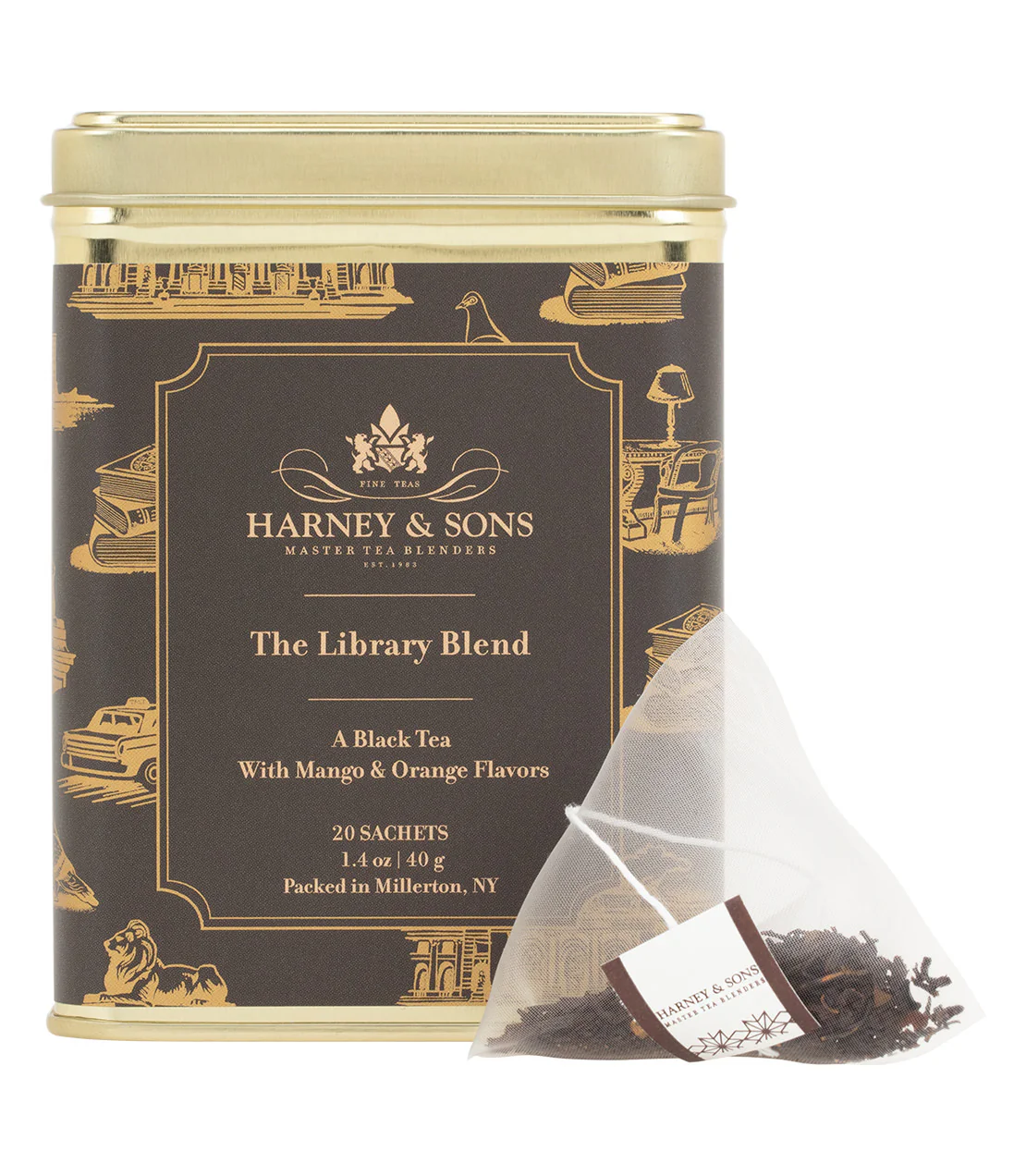 The Library Blend, Tin of 20 Sachets - Image 5
