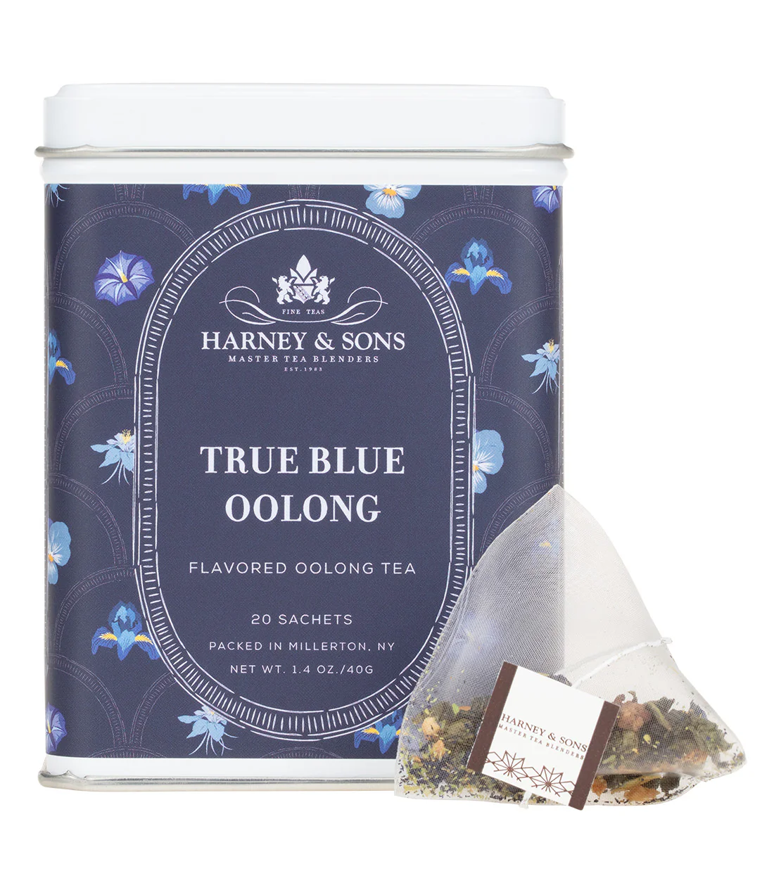 True Blue Oolong, Tin of 20 Sachets - Image 4