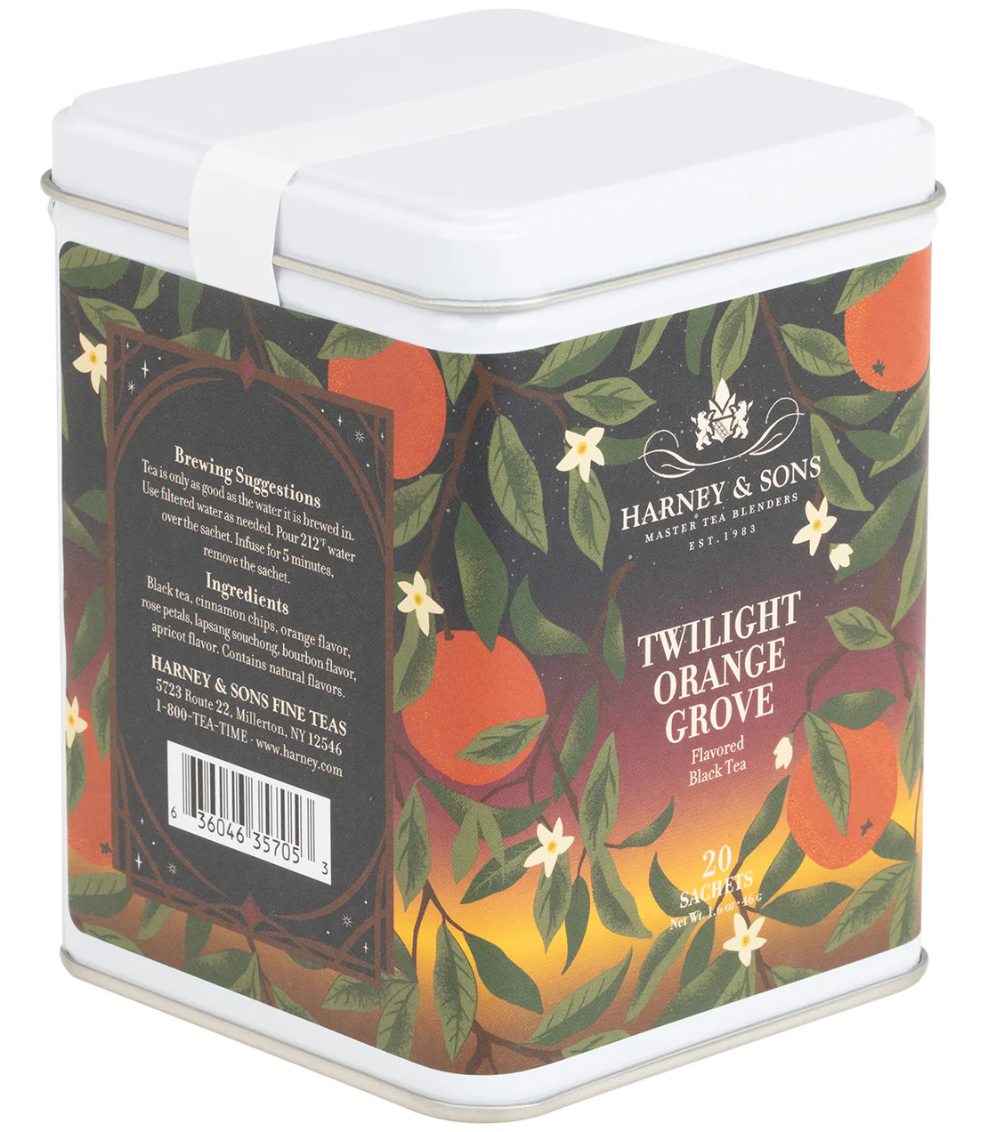 Twilight Orange Grove, Tin of 20 Sachets