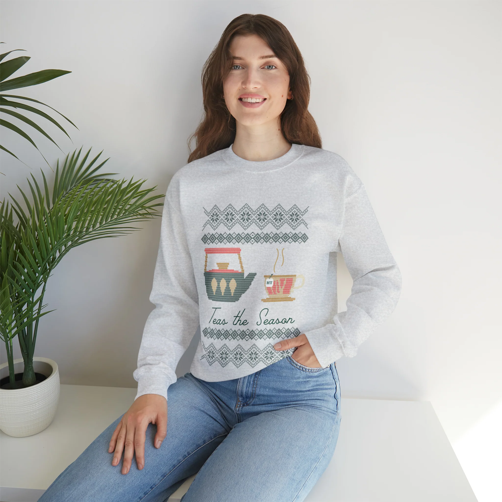 Teas the Season Holiday Sweater - Image 15