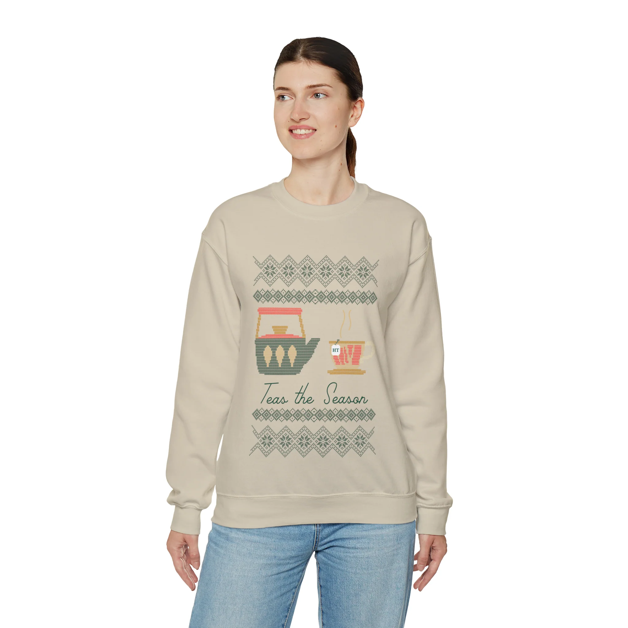 Teas the Season Holiday Sweater - Image 20