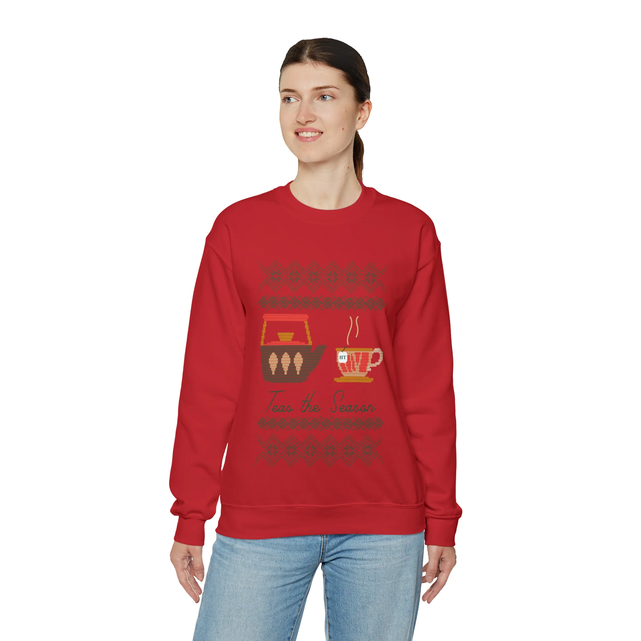 Teas the Season Holiday Sweater - Image 8