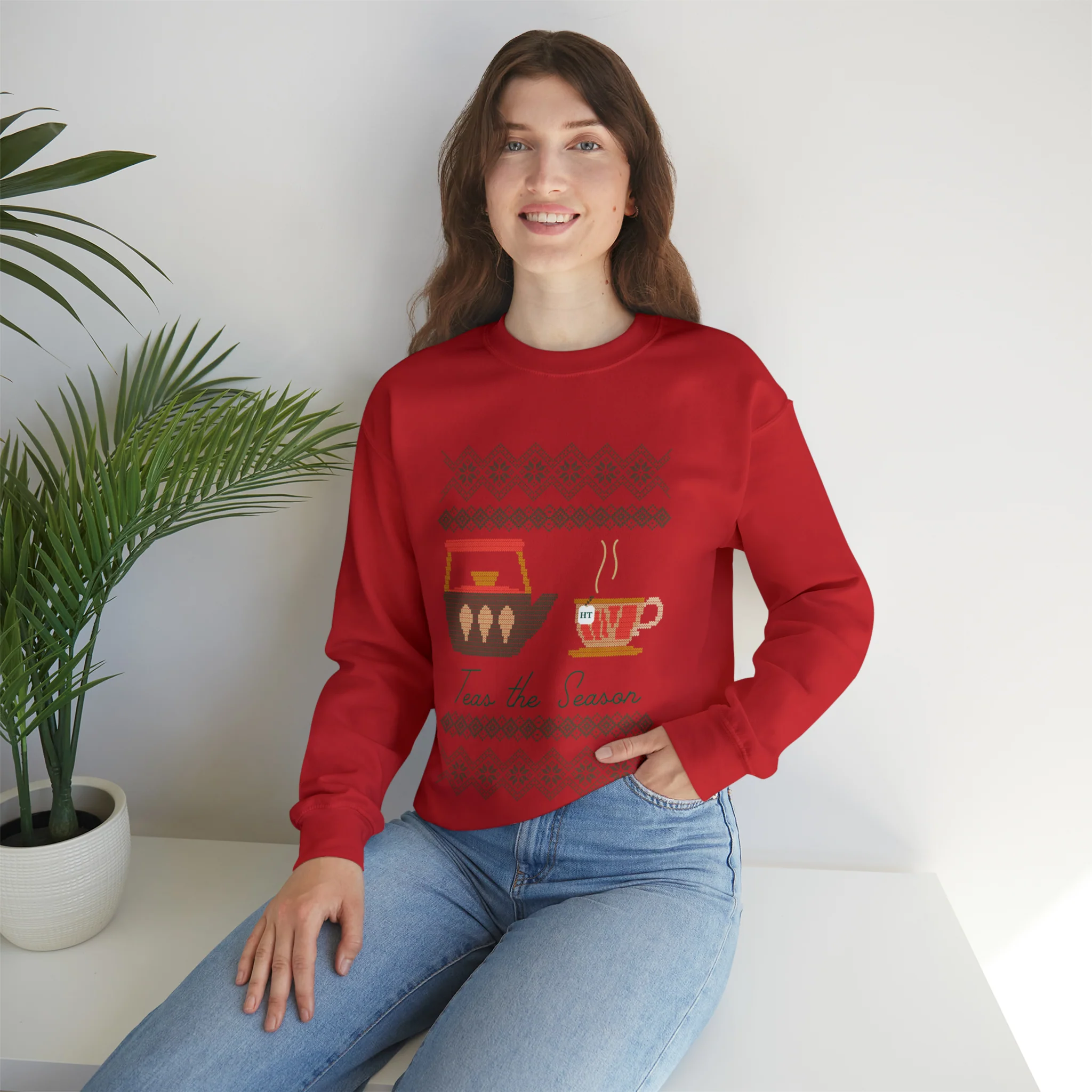 Teas the Season Holiday Sweater - Image 9
