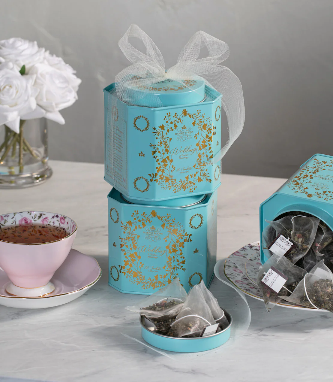 Wedding Tea, Tin of 30 Sachets - Image 2